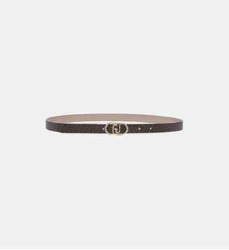 Ceinture fin réversible - Liu Jo - Blanc