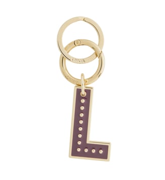 Porte-clés/Bijou de sac L signature - Lancel - Cassis
