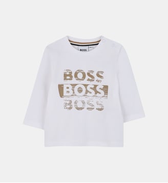T-shirts à manches longues - BOSS Kidswear - Blanc