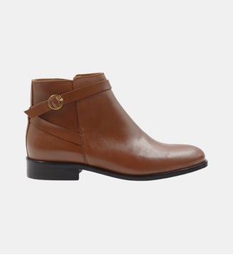 Bottines cavalières plates - Jules & Jenn - Camel