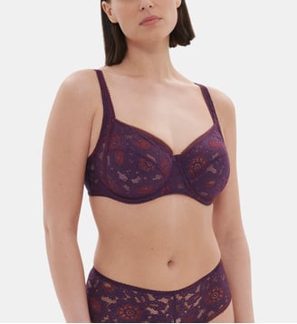 Soutien-gorge à armatures Festive - Simone Pérèle - Violet euphoria