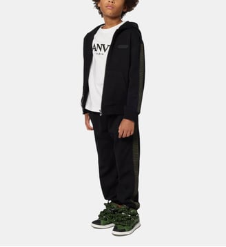 Cardigan de jogging - Lanvin Kids - Black