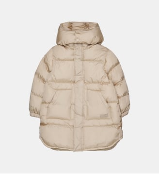 Manteau long matelassé - MM6 Maison Margiela - Chameau chaud