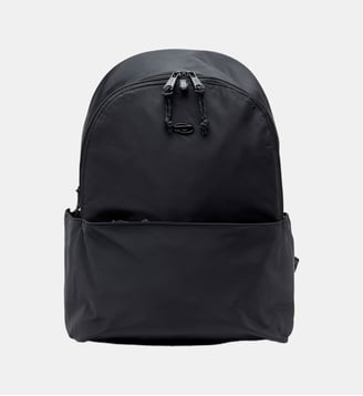 D-Pack-Sac à dos en tissu au toucher satiné - Diesel - Noir