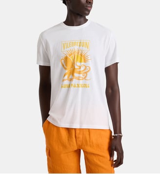 T-shirt en coton organique Poulpe - Vilebrequin - Maïs