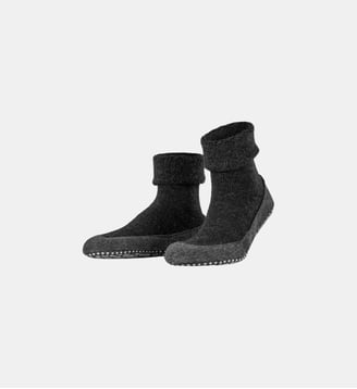 Chaussons Cosyshoe Laine Vierge - Falke - Ardoise