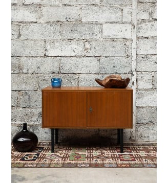 Enfilade scandinave Margaret N°496- Produit chiné - Debongout - Bois foncé