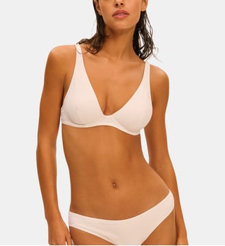 Haut de maillot de bain triangle avec armatures - Blanc - Simone Pérèle - Blanc