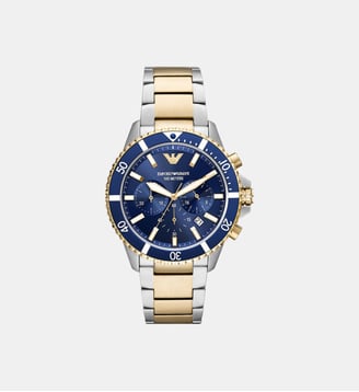 Montre Emporio Armani Bleu AR11362 - Emporio Armani - Argenté
