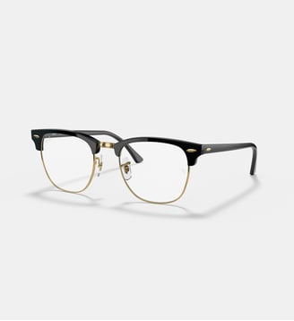 Lunettes de soleil Carré RB3016 Clubmaster Blue-Violet Light Clear - Ray Ban - Noir