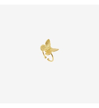 Bague plaquée or petit modèle - BUTTERFLY - Caroline Najman - Or