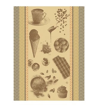 Torchon Chocolats - Recettes Chocolats Recettes - Le Jacquard Francais - Cacao