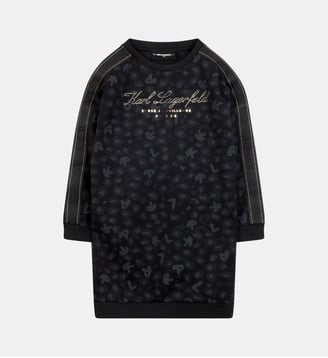 Robe à manches longues Karl Lagerfeld Kids