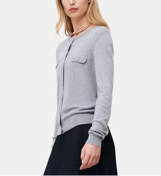 Gilet mcarola - Motif uni - Coupe ajustée - Caroll - Gris