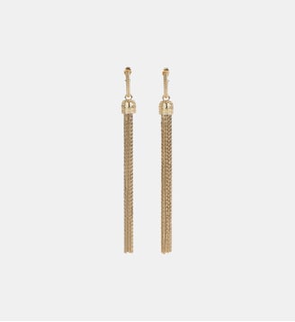 Boucles d'oreille Pampille en laiton - Balmain - Doré