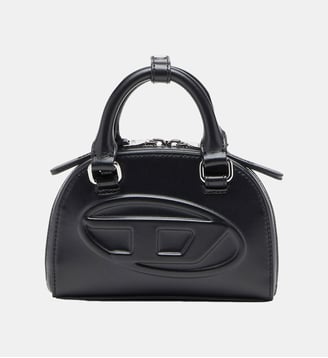 1DR Dome-Slim sac bowling en cuir nappa - Diesel - Noir