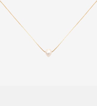 Collier perle de culture blanche - QUEEN SEA - Caroline Najman - Perle de culture blanc