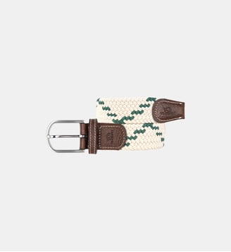 Ceinture tressée élastique Uluru - Billybelt - Beige