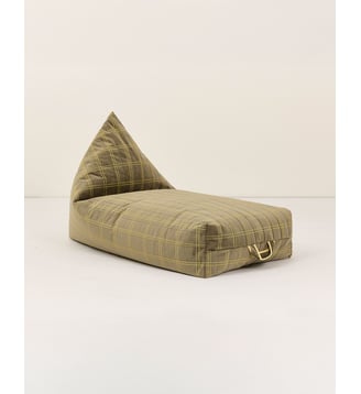 Pouf long - taille enfant - Oasis Eco-velours Nobodinoz