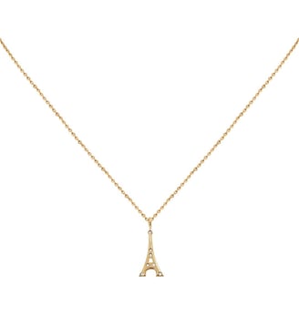 Collier doré sparkling crystal - PARTY - Caroline Najman - Cristal blanc