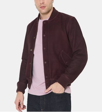 Veste en cuir DUSTY - Chevignon - Bordeaux