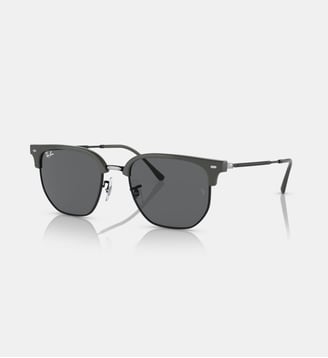 Lunettes de soleil Irrégulier RB4416 New Clubmaster Polarized+ Lenses - Ray Ban - Noir