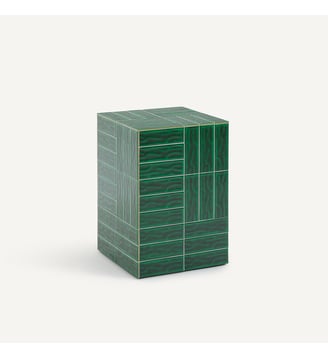 Bout de canapé de jardin, en céramique - AM.PM - Vert jade