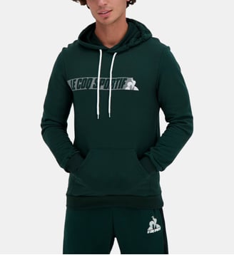 Sweat à capuche Contemporain - Le Coq Sportif - Vert