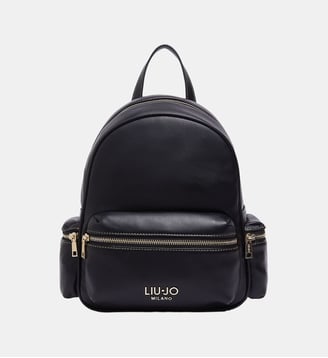 Sac à dos avec logo - Liu Jo - Noir