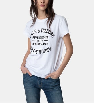 T-shirt Walk - Zadig&Voltaire - Blanc
