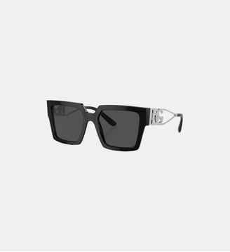 Lunettes de soleil Carré DG4446B - Dolce & Gabbana - Gris foncé