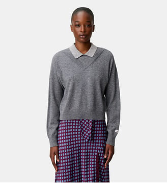 Pull col v laine Claudie Pierlot