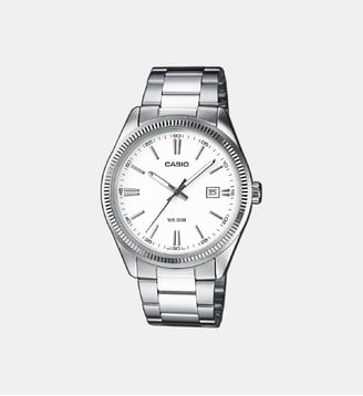 Montre Casio collection Blanc MTP-1302PD-7A1VEF - Casio - Argenté