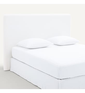 Tête de lit à housser, H130 cm - AM.PM - Blanc