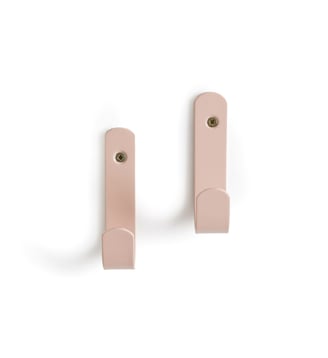 Lot de 2 patères en métal acier La Redoute Interieurs