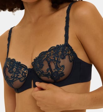 Soutien-gorge corbeille - Saphir - Simone Pérèle - Bleu