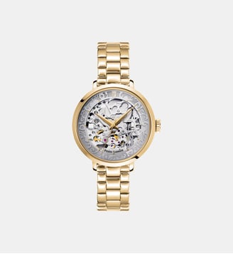 Montre automatique Automatic Blanc 142G522 - Pierre Lannier - Doré