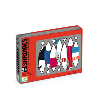 Jeux de cartes - Sardines - Djeco - Multicolore