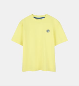 T-shirt ample avec imprimé - Timberland - Jaune tendre