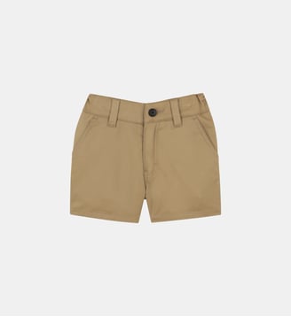 Short chino en coton - BOSS Kidswear - Dark taupe