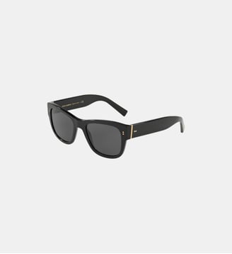 Lunettes de soleil Carré DG4338 - Dolce & Gabbana - Noir