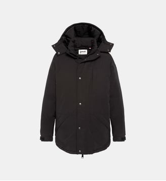Doudoune à capuche - Schott - Noir