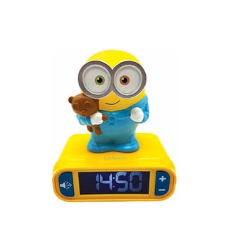 Radio réveil Les Minions avec effets sonores - Lexibook - Beige