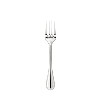 Fourchette à salade en métal argenté - PERLES Christofle