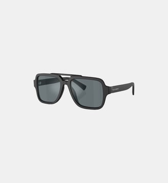 Lunettes de soleil Pilote DG4544 - Dolce & Gabbana - Noir mat