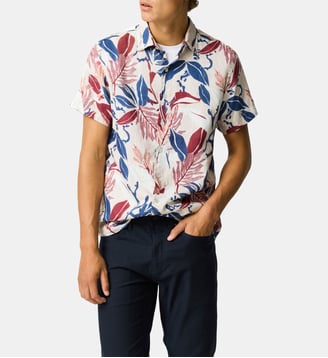 Chemise d'Été Saltwater Creek Manches Courtes - Rodd & Gunn - Beige