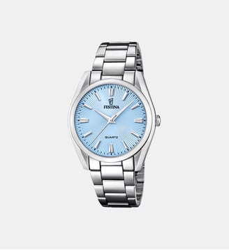 Montre Boyfriend Bleu clair F20622/P - Festina - Argenté