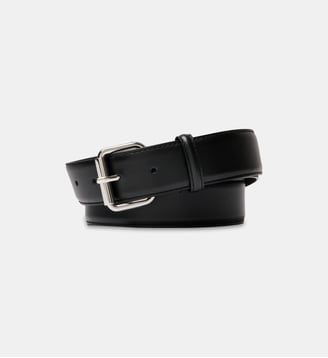 Ceinture en cuir signature - Lancel - Noir