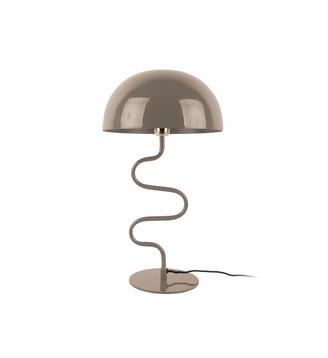 Lampe de table - TWIST - Ocre rouge - Leitmotiv - Gris