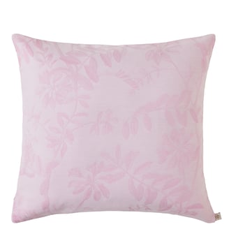Housse de coussin Pois de senteur - Le Jacquard Francais - Rose